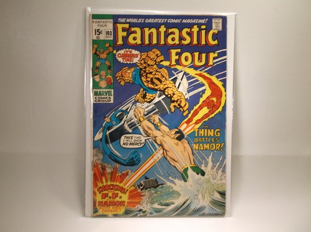 1970 Marvel Fantastic Four Comic Book #103 (1 of 1)