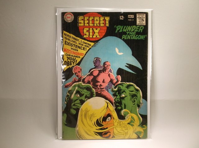 1968 DC Secret Six Comic Book #2 (1 of 1)