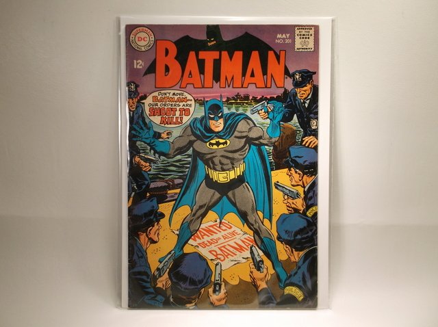 1968 DC Batman Comic Book #201 $115 Joker Story (1 of 1)