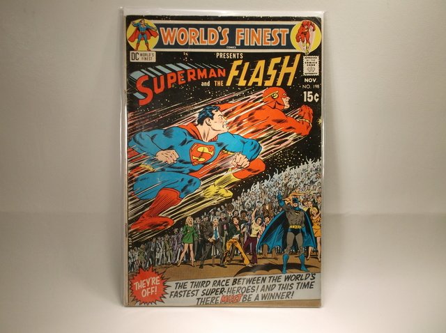 1970 DC Worlds Finest Comic #198 $165 Flash Race (1 of 1)