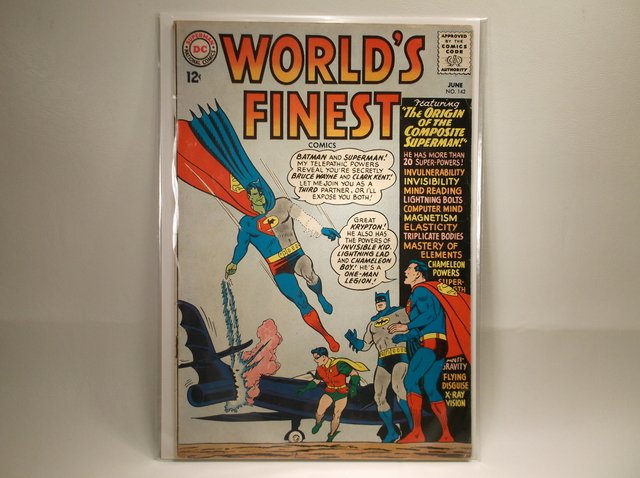 1964 DC Worlds Finest Comic #142 $135 (Origin CP) (1 of 1)
