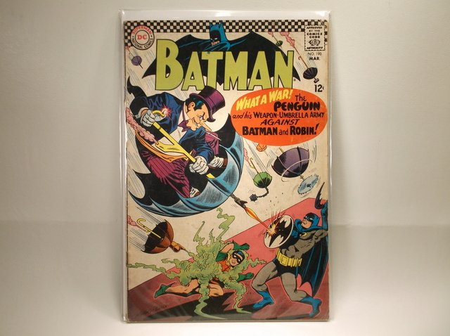 1967 DC Batman Comic Book #190 $220 Penguin (1 of 1)