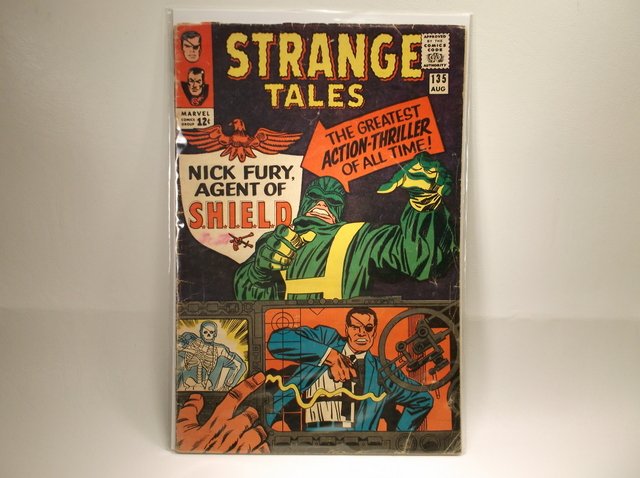 1963 Marvel Strange Tales Comic #135 $450 Fury (1 of 1)