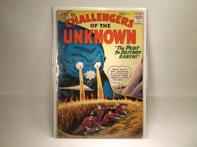 1959 DC Challenges of the Unknown Comic #9 $550 (1 of 1)