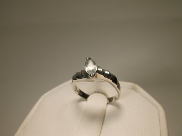 Nice Sterling Silver Ring 7 Signed JM (1 of 1)