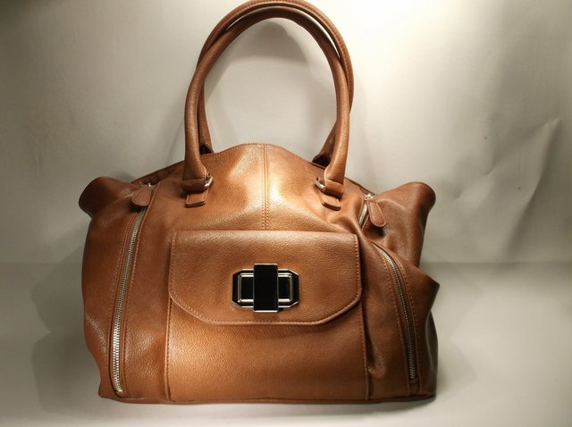 Beautiful Large Leather Handbag Purse (1 of 3)