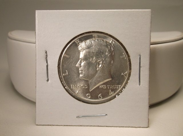 Nice 1964 US Silver Kennedy Half Dollar (1 of 1)
