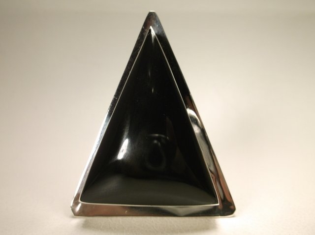 Stunning Huge Sterling Silver Taxco Pendant TC-84 (1 of 2)