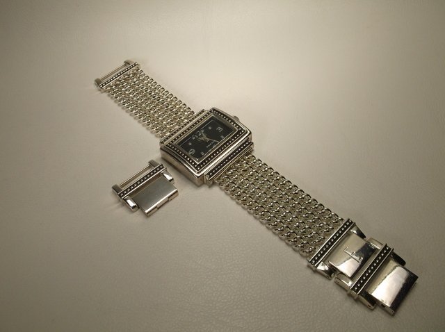 Gorg Sup Heavy Sterling Silver Ecclissi Wristwatch (1 of 5)