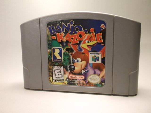 Nintendo 64 Banjo-Kazooie Game: game has been tested and works perfect