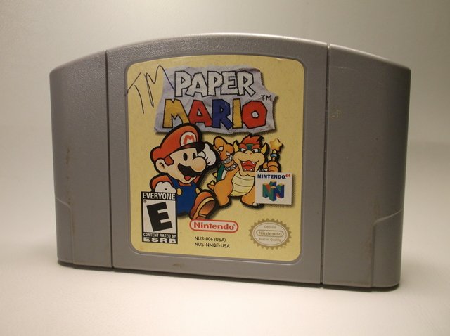 Nintendo 64 Paper Mario Game (1 of 1)