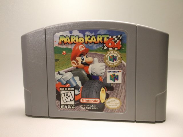 Nintendo 64 Super Mario Kart 64 Game (1 of 1)