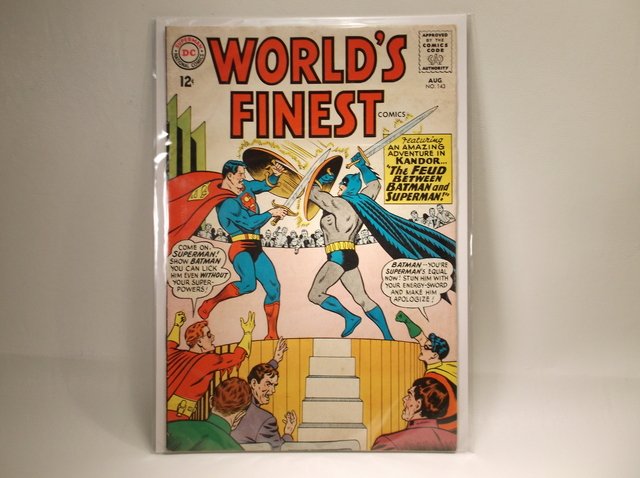 1964 DC Worlds Finest Comic Book #143 $110 (1 of 1)