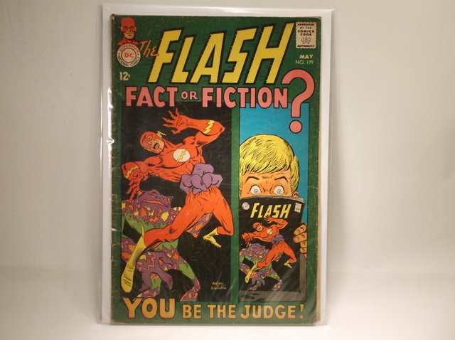 1968 DC The Flash Comic Book #179 $125 (1 of 1)