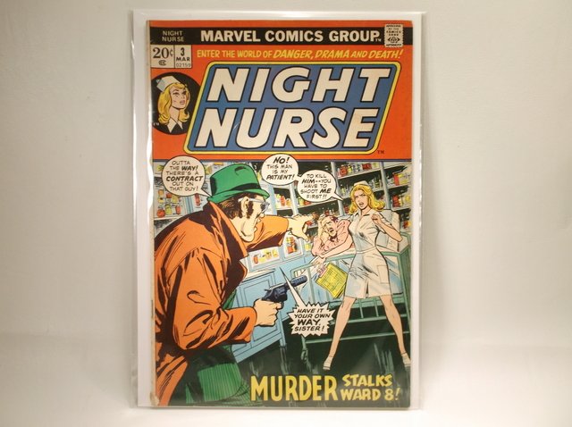 1972 Marvel Night Nurse Comic Book #3 $150 (1 of 1)