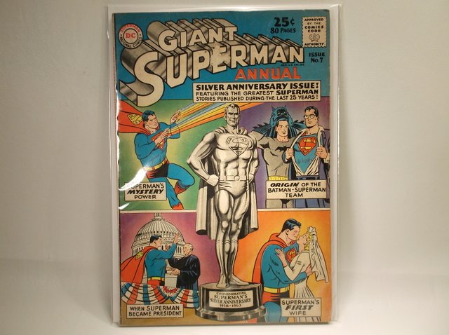 1963 DC Superman Annual Comic Book #7 $235 (1 of 1)