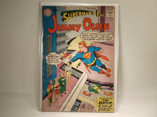 1959 Superman Jimmy Olsen Comic Book #39 $250 (1 of 1)