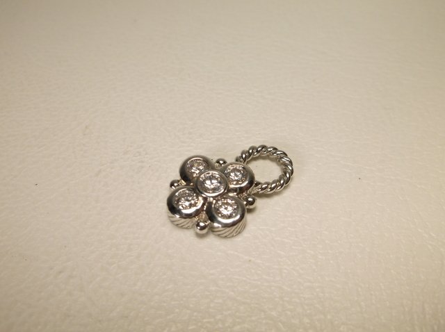 Sterling Silver Judith Ripka Charm Beautiful: .