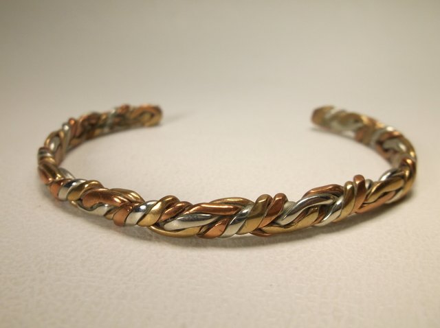 Beautiful Sergio Lub Copper Brass Bracelet (1 of 1)