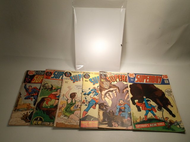 1971-72 DC Superboy Comic Book Lot (1 of 1)