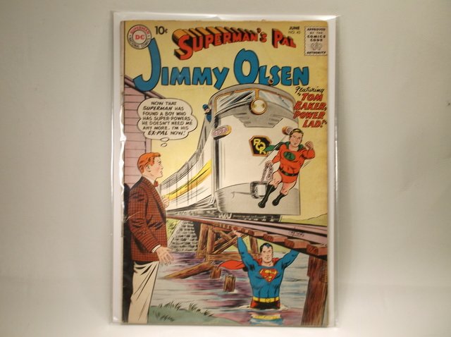 1960 DC Superman Jimmy Olsen Comic #45 $190 (1 of 1)