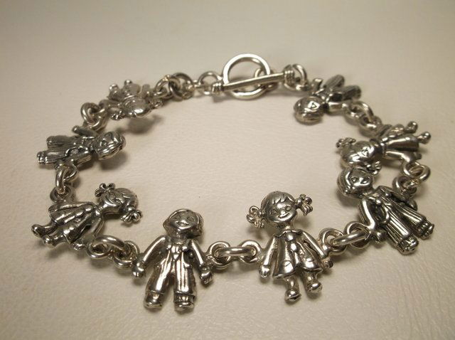 Nice Heavy Sterling Silver Bracelet (1 of 1)