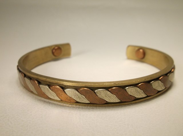 Nice Copper Brass Cuff Bracelet (1 of 1)