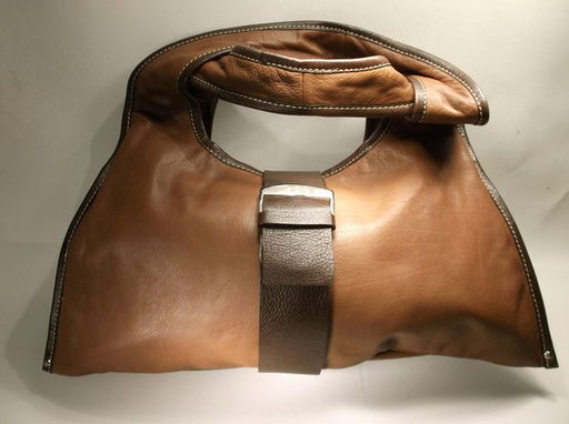 Beautiful Large Sophia Visconti Leather Handbag Purse
