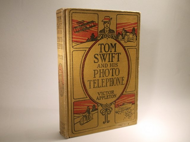 1914 Tom Swift Photo Telephone Hard Back Book: .