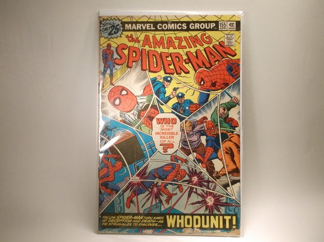 1976 Marvel Spiderman Comic Book #155 (1 of 1)