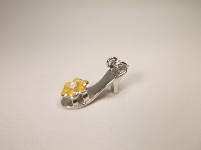 Nice Sterling Silver High Heel Charm (1 of 1)