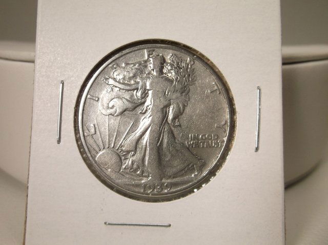 1939 US Silver Walking Liberty Half Dollar (1 of 1)