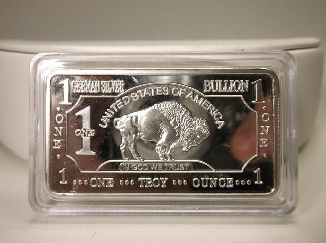 1 Troy oz .999 Fine GERMAN Silver Bar: .