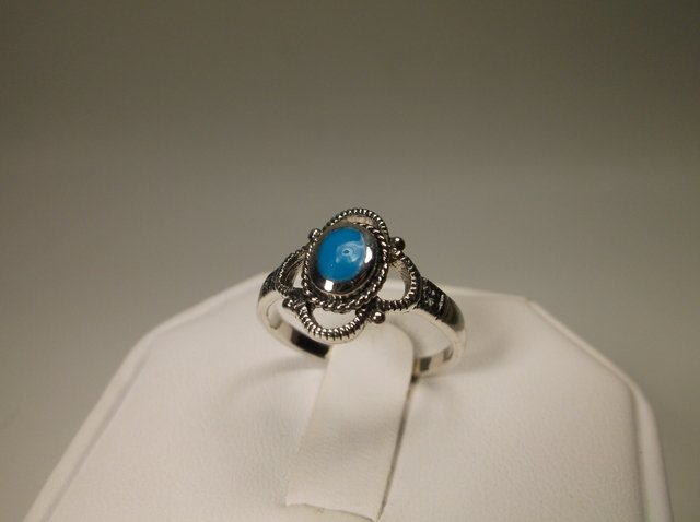 Beautiful Sterling Silver Turquoise Ring 7 (1 of 1)