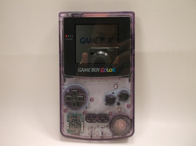 Vintage Nintendo Game Boy Color Handheld See Through (1 of 3)