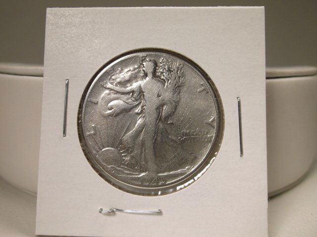 1945 US Silver Walking Liberty Half Dollar (1 of 1)
