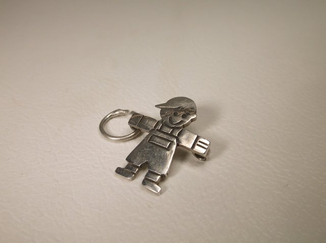 Nice Sterling Silver Boy Charm (1 of 1)