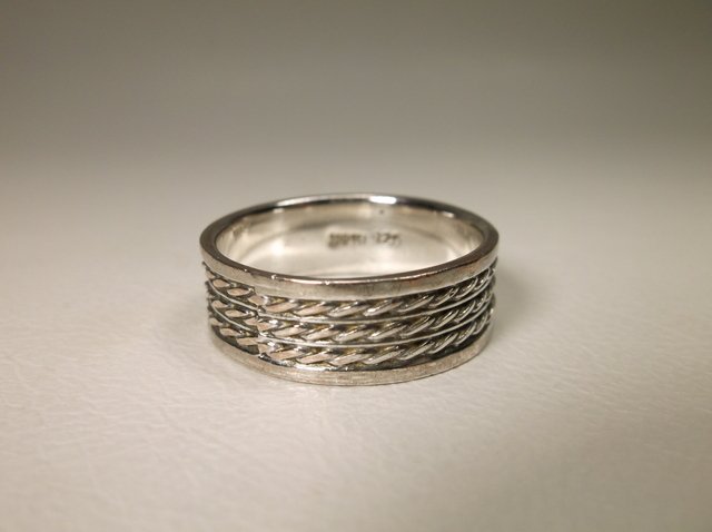 Nice Sterling Silver mens Ring 10.5 (1 of 1)