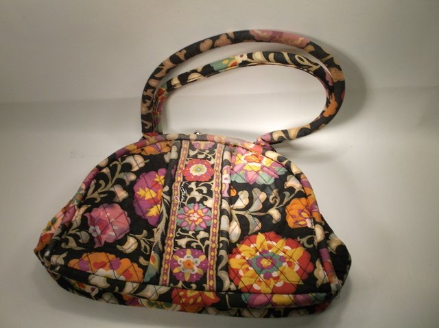 Large Vera Bradley Handbag Purse: .