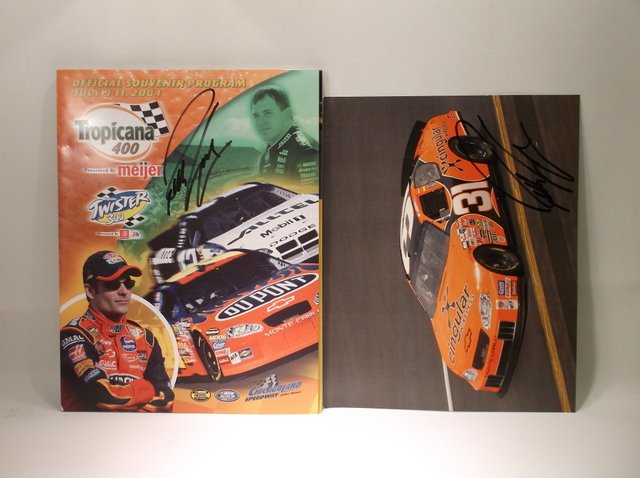 Ryan Newman & More Autograph Nascar Program (1 of 3)