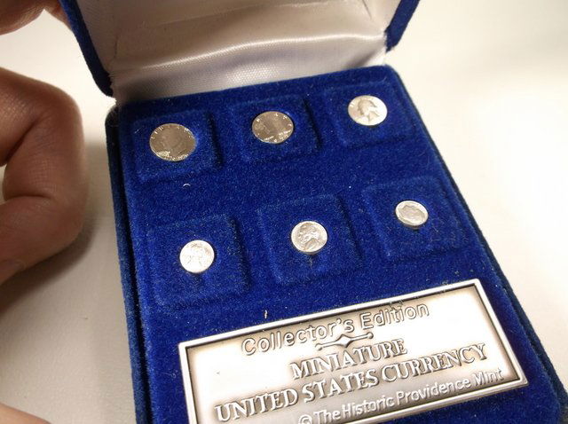 Miniature Sterling Silver US Coin Set Cool (1 of 2)