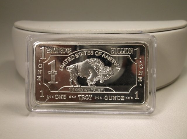 1 Troy oz .999 Fine GERMAN Silver Bar: .