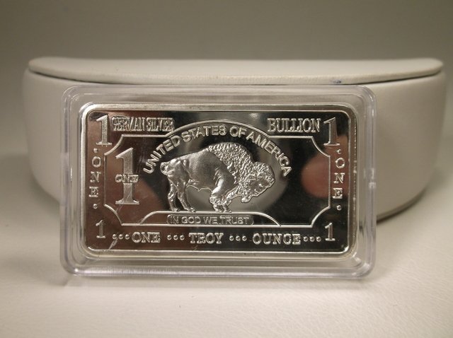 1 Troy oz .999 Fine GERMAN Silver Bar: .
