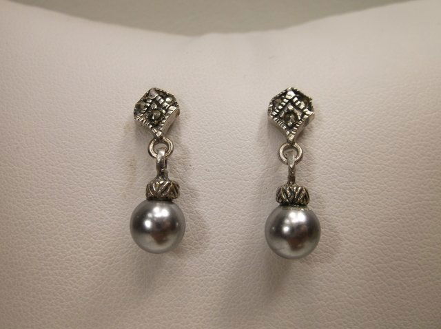 Nice Sterling Silver Drop Earrings (1 of 1)