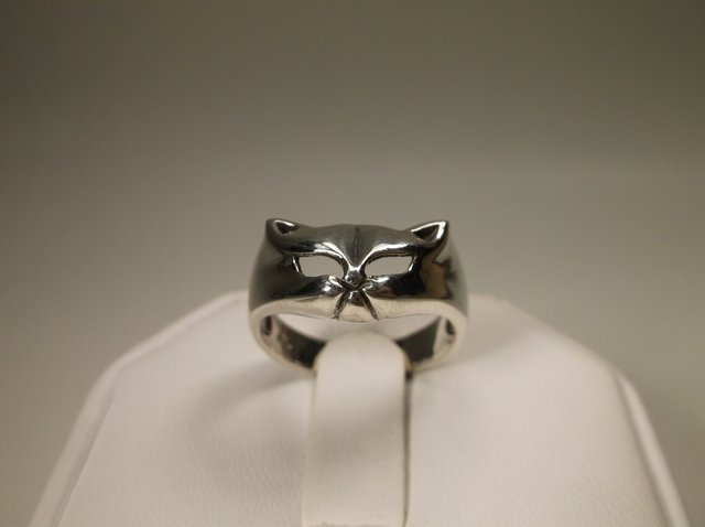 Beautiful Sterling Silver Cat Ring 7 (1 of 1)