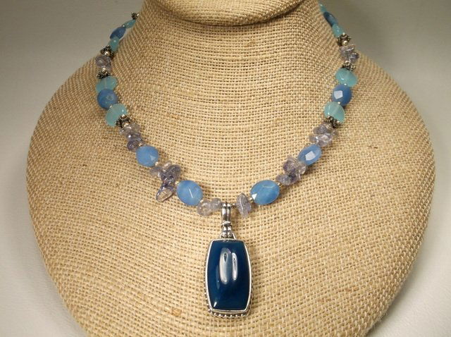 Stunning Barse Sterling Silver Gemstone Necklace (1 of 2)