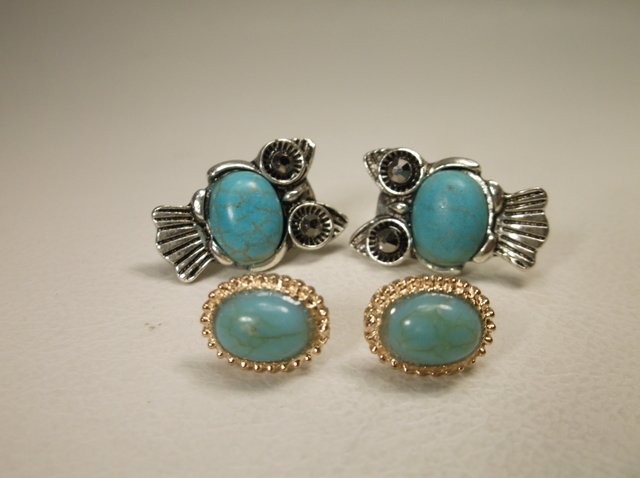 2 Pairs Southwestern Earrings (1 of 1)