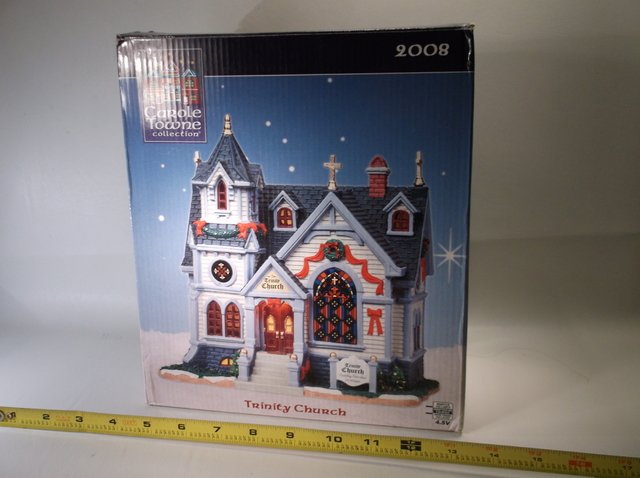 MIB Lemax Carol Towne Christmas Village Set Nice (1 of 1)