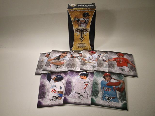 2015 Topps Triple Threads Lot (1 of 2)