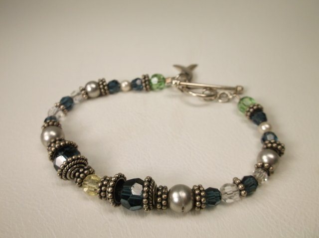 Nice Heavy Sterling Silver Bracelet (1 of 1)